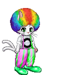 Clown Cat!! :o