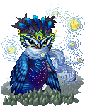 The rare Mystic Blue Owl