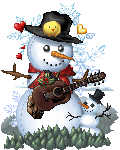 Frosty sings to J