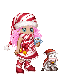 candy cane girl