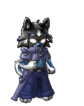 dark blue wolf
