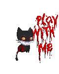 Evil Kitty wants to play 
