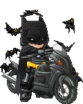 BATMAN...on a motorcycle