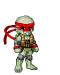 Red ninja turtle 