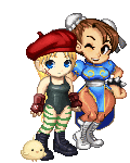 cammy w/ chun li