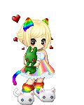 cute rainbow neko