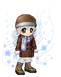 Snow anime girl