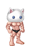 Muscular KiKi Kitty