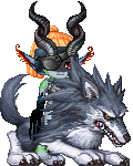 Midna and wolf Link