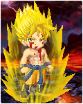 Super Saiyan Goku-Dying Namek