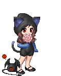 The cat that love