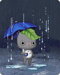 My neighbor Totoro :Rain scene