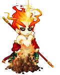 Angry Fire God