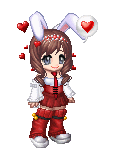 The Cute Heart Bunny 