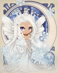Art nouveau Snow fairy