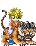 Naruto on a Tiger