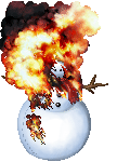 frosty the flaming snowman