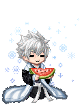 Hitsugaya Eating Watermelon