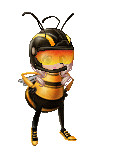 A bee from the bee movie