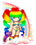 super Rainbow girl