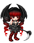 red and black demon