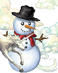 Snowman with Char