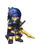 Gold Fish Warrior