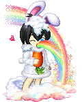 pewking rainbow Bunny