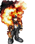 Biker Boy on Fire