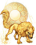 the golden wolf
