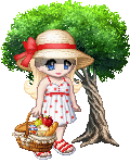 having a picnic 