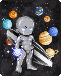 Silver Surfer in Space