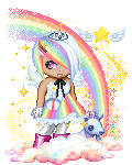 Rainbow space chick(witha goat