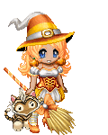 Candycorn witch