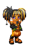 Pumpkin costume.