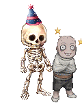 Birthday Skeleton 