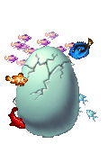 Nemo & Dory &the Egg