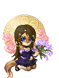 gold and roses