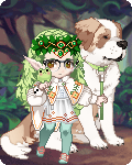Frog Girl + Leash