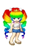 rainbow girlie 