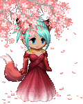 Kitsune by the cherry tree