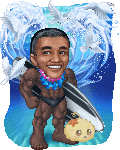 Beach Bum Obama