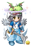 Blue angelic fluf