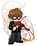 The violinist.