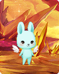 Flying Mint Bunny