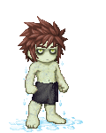 zombie after a shower