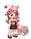 Pink piglet